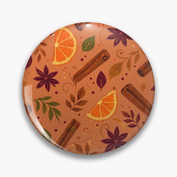 Item preview, Cozy autumn spice design with cinnamon and orange slices. designed and sold by Knightofartx25.