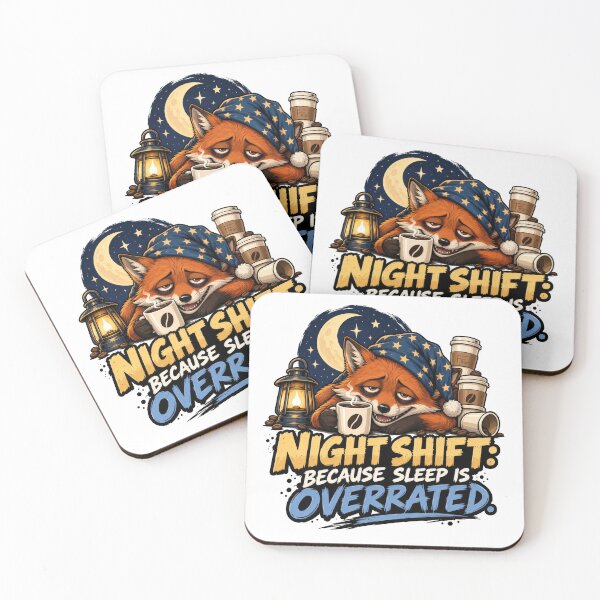 Item preview, Night Shift – Because Sleep Is Overrated designed and sold by tomperys.