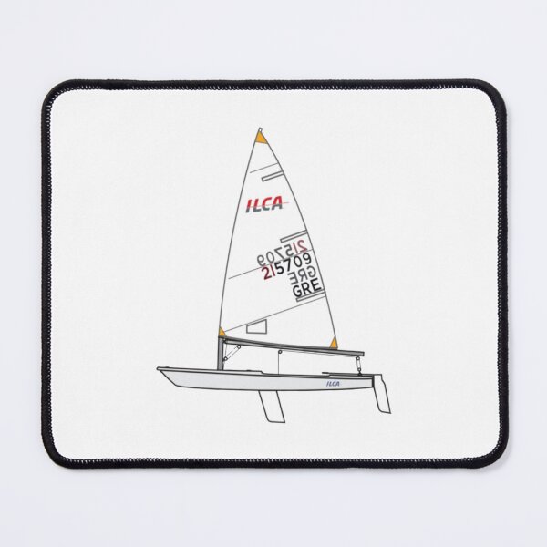 Item preview, ILCA 4 Sailing Dinghy GRE Sail Number designed and sold by SailWolf--.