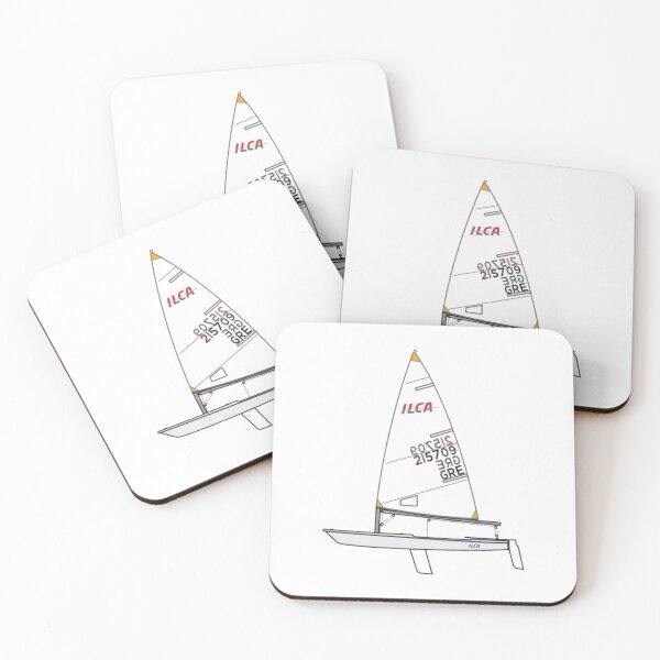 Item preview, ILCA 4 Sailing Dinghy GRE Sail Number designed and sold by SailWolf--.