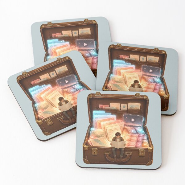 Item preview, Open Suitcase of Deferred Saves designed and sold by Fun2Fentastic.