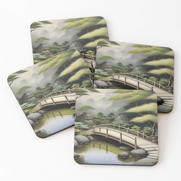 Item preview, Zen Garden | Japanese Serenity Landscape designed and sold by Prachodayat Artworks.