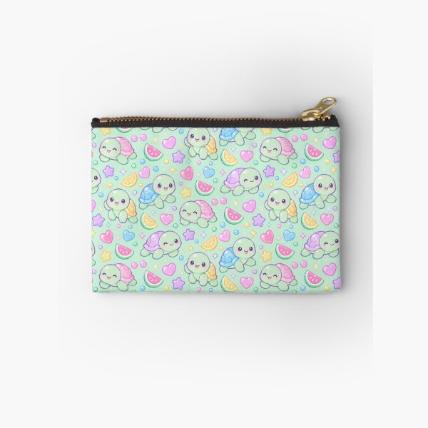 Item preview, Cute Kawaii Gummy Turtle Pastel Candy Pattern designed and sold by Soft Berry Studio.