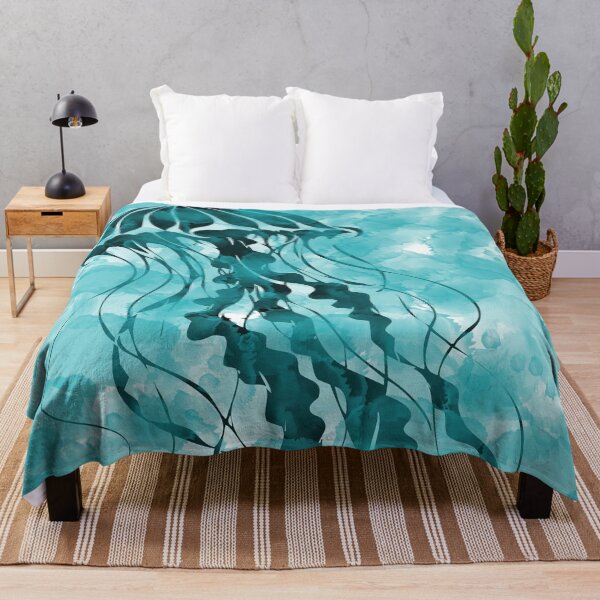 Item preview, Watercolor Jellyfish Ocean Art designed and sold by ArtByBoya.