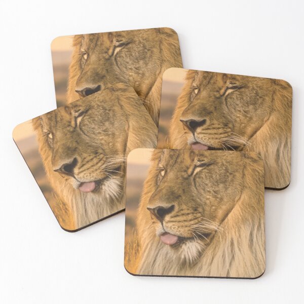 Item preview, Cheeky Lion. Tongue Out on the Savannah designed and sold by CCWorkfloor.