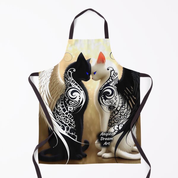 Item preview, winged cats designed and sold by OpusDay.