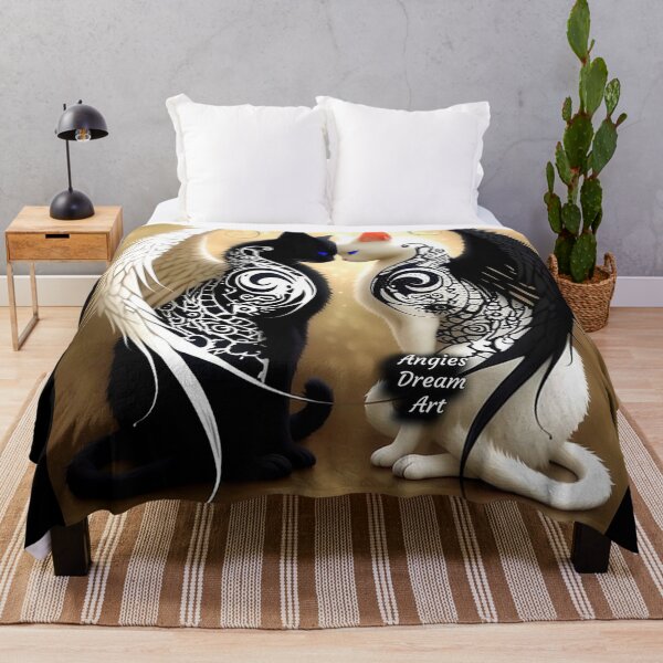 Item preview, gatos alados designed and sold by OpusDay.