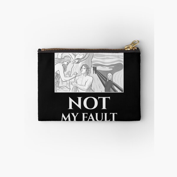 Item preview, The Scream, Adam And Eve - Not My Fault Funny designed and sold by nephomulvorsno.