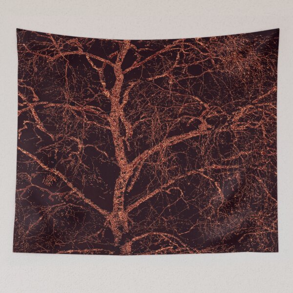 Item preview, Copper Tree Structure – Botanical Art designed and sold by SulkaCreative.