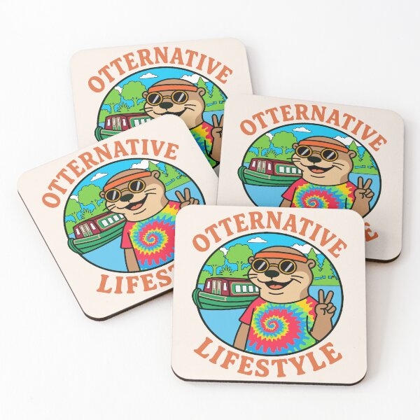 Item preview, Otternative Lifestyle (Narrowboat) designed and sold by Regal Rev.