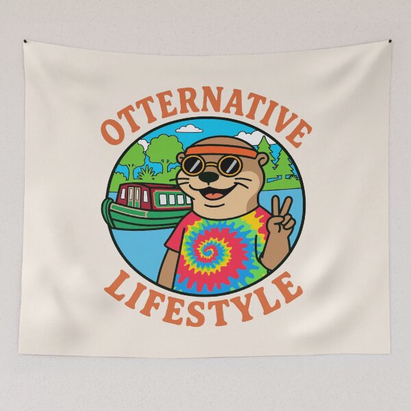 Item preview, Otternative Lifestyle (Narrowboat) designed and sold by Regal Rev.