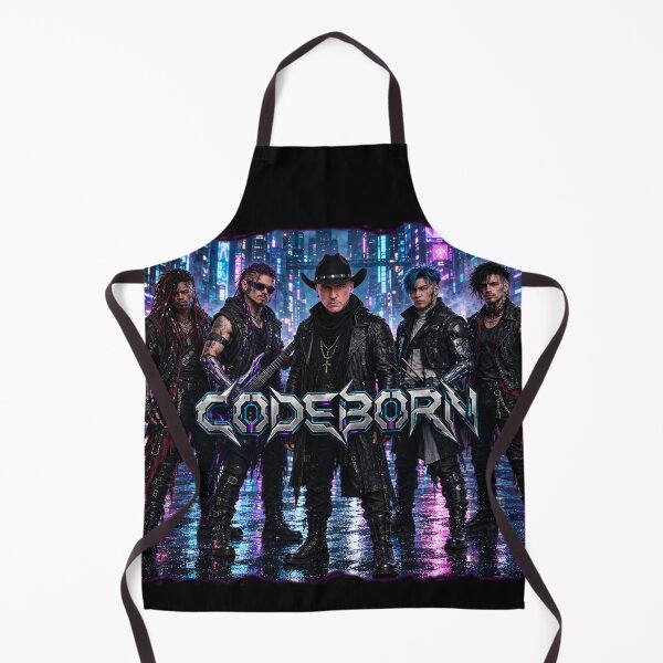 Item preview, CODEBORN: Band merch in Glitch designed and sold by AIRebel.