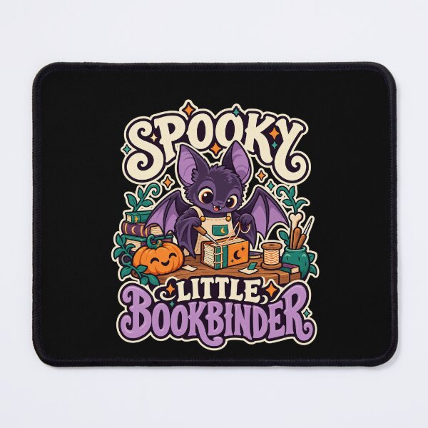 Item preview, Spooky Little Bookbinder designed and sold by Good Mood Foundry.