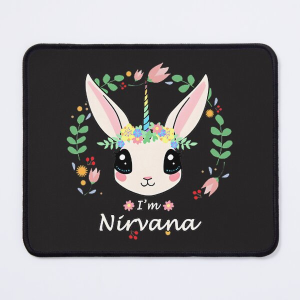 Item preview, I'm Nirvana the Unicorn Bunny Cute Fantasy Animal Design designed and sold by Jason Zurlo.