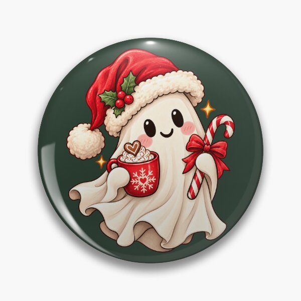 Artikelvorschau, Niedlicher Weihnachtsgeist – Gemütliches, gruseliges Weihnachtsgeschenk & Design für heiße Schokolade entworfen und verkauft von 1DreamerShop.
