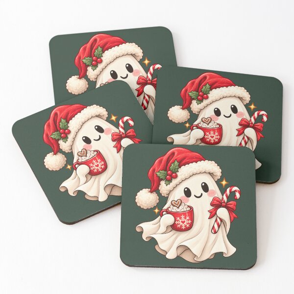 Artikelvorschau, Niedlicher Weihnachtsgeist – Gemütliches, gruseliges Weihnachtsgeschenk & Design für heiße Schokolade entworfen und verkauft von 1DreamerShop.