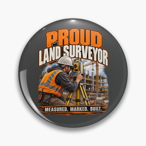 Item preview, Proud Land Surveyor Construction Site Design designed and sold by Operator Style Wear.