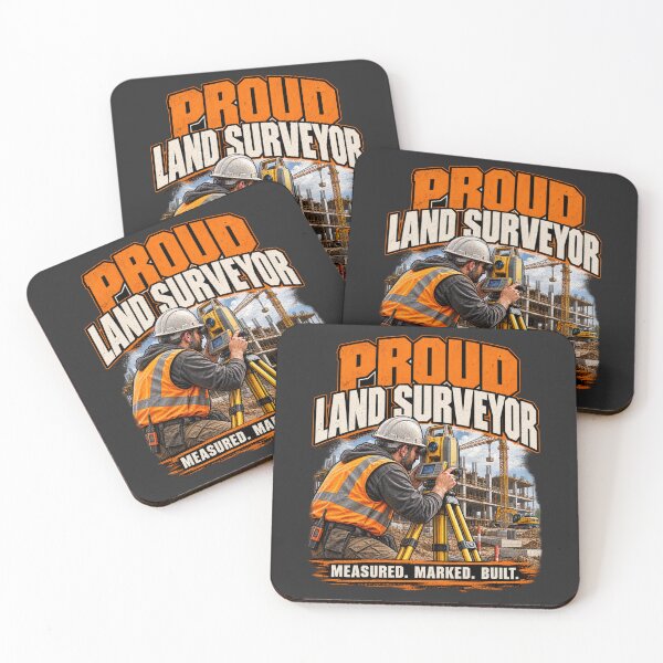 Item preview, Proud Land Surveyor Construction Site Design designed and sold by Operator Style Wear.