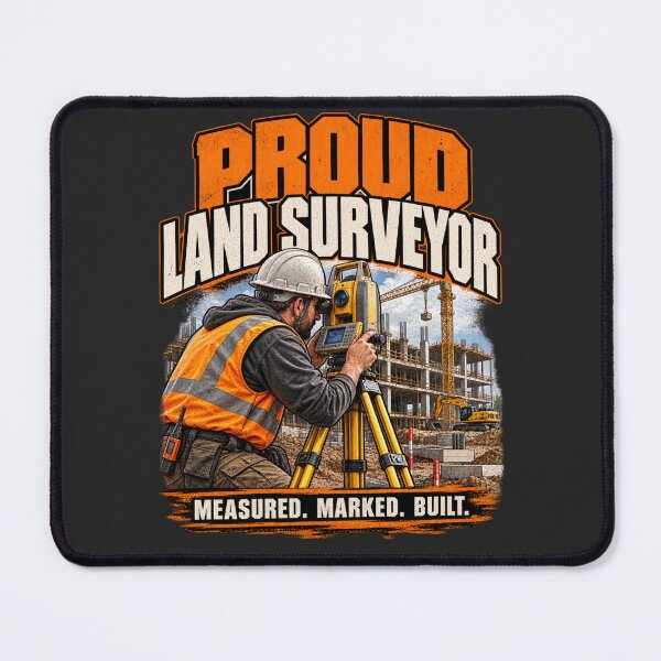 Item preview, Proud Land Surveyor Construction Site Design designed and sold by Operator Style Wear.