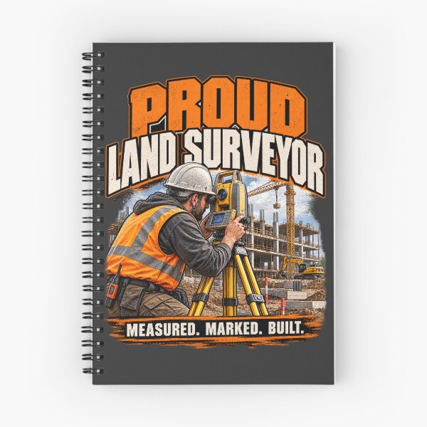Item preview, Proud Land Surveyor Construction Site Design designed and sold by Operator Style Wear.