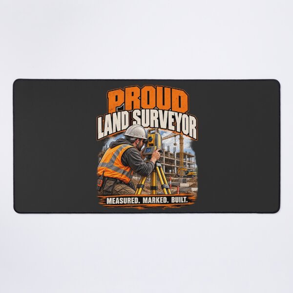 Item preview, Proud Land Surveyor Construction Site Design designed and sold by Operator Style Wear.