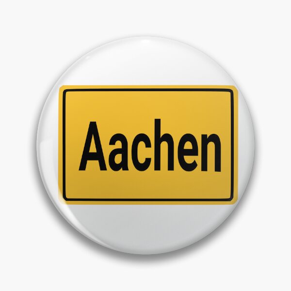 Item preview, Aachen town sign designed and sold by LayersDesign.