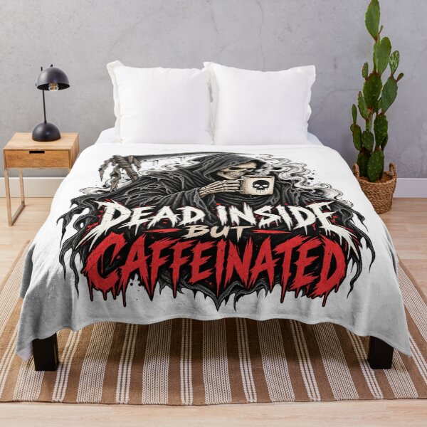 Item preview, Dead Inside Caffeinated designed and sold by CleanLine Studio.