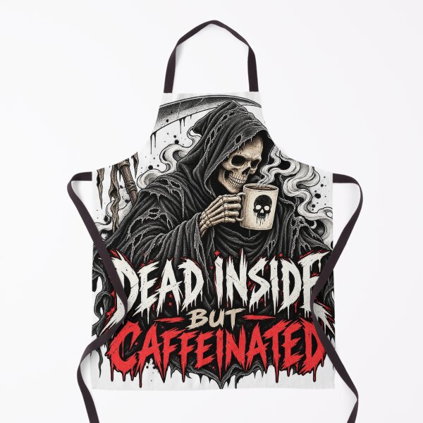 Item preview, Dead Inside Caffeinated designed and sold by CleanLine Studio.