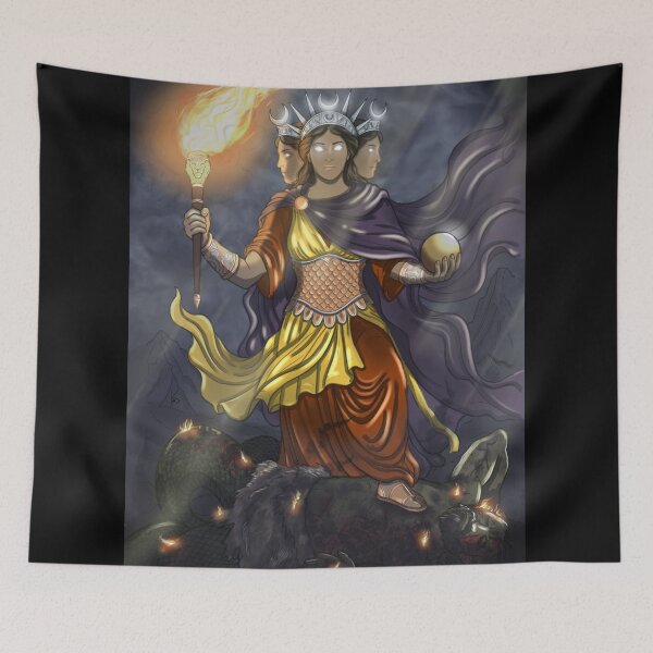 Item preview, Hekate Triumphant designed and sold by hekateanwino.