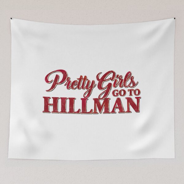 Item preview, Hillman College Crop Top, Pretty Girls Go to Hillman, HBCU Alumni designed and sold by etrgfun.