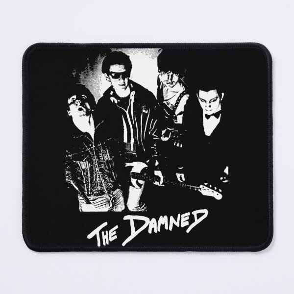 Item preview, The Damned Gothic Punk Band Portrait designed and sold by MichaelsqStudio.