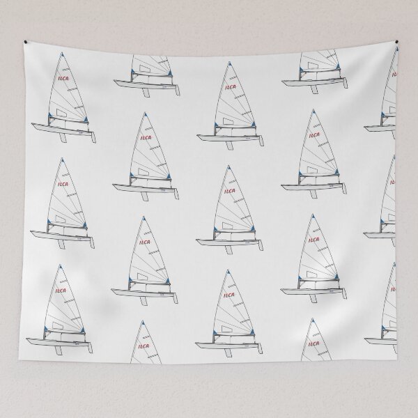 Item preview, ILCA 6 Sailing Dinghy designed and sold by SailWolf--.