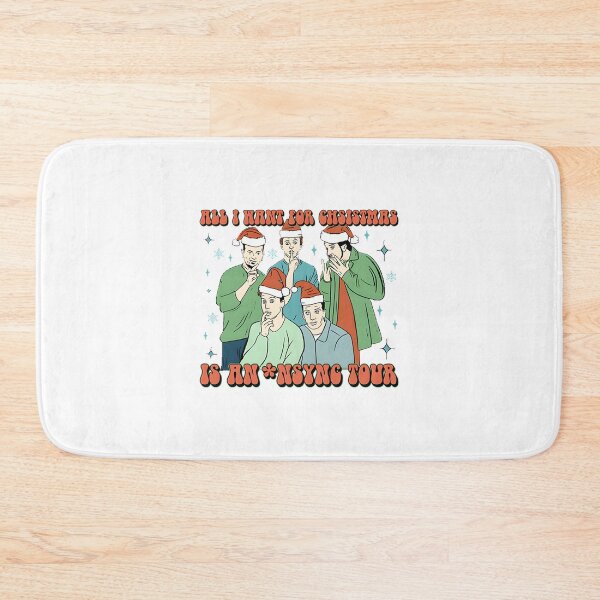 Item preview, All I Want For Christmas Is an Nsync Tour Retro Holiday Music Design designed and sold by Astvrix.