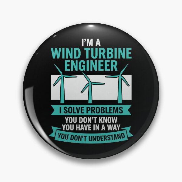 Item preview, Wind Turbine Engineer Ingénieur Éolien Humour designed and sold by MizoX7.
