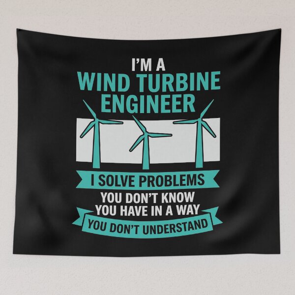 Item preview, Wind Turbine Engineer Ingénieur Éolien Humour designed and sold by MizoX7.