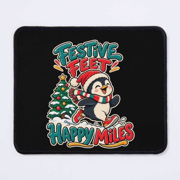 Item preview, Festive Feet Happy Miles designed and sold by Good Mood Foundry.