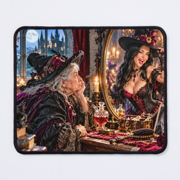 Item preview, Mirror Mirror – The Witchs Glamorous Reflection designed and sold by AJEvans.
