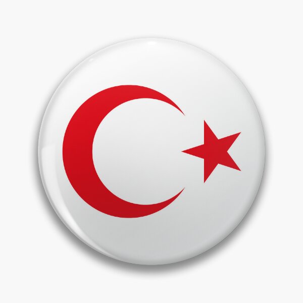 Item preview, Turkey Flag Crescent Star (Türkiye Bayrak / Red) designed and sold by MrFaulbaum.