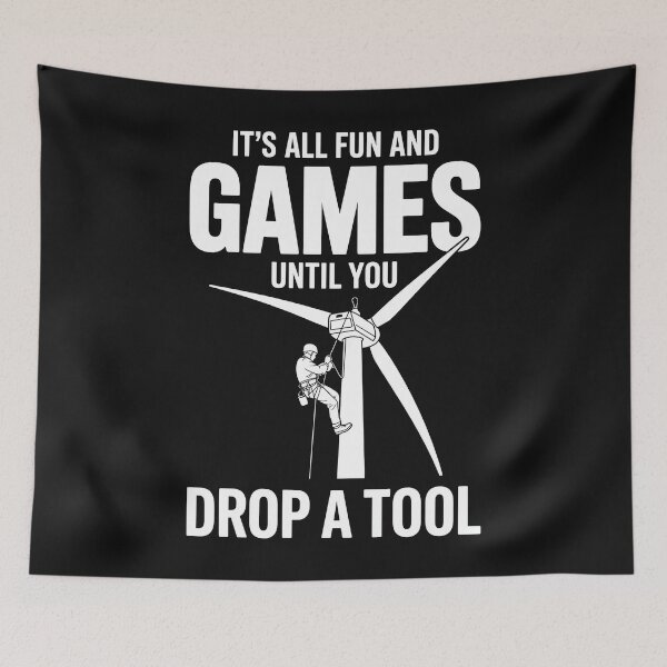 Item preview, Its All Fun And Games Until You Drop A Tool designed and sold by MizoX7.