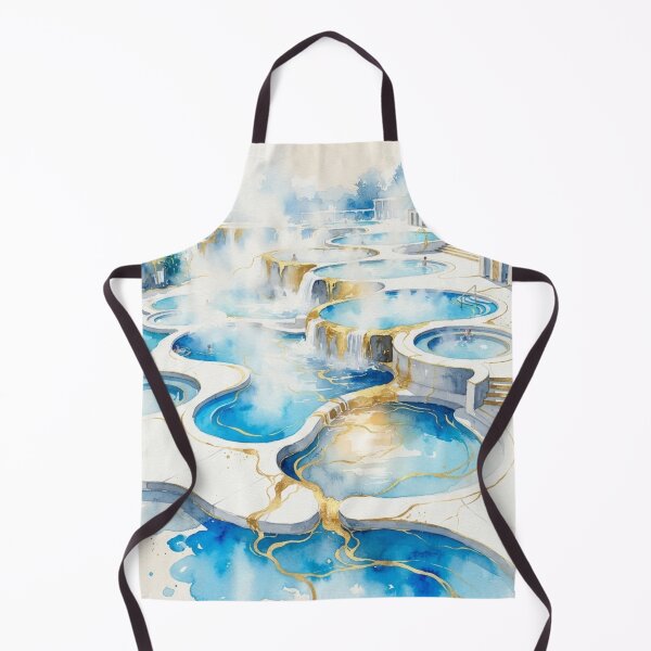 Item preview, Federación Hot Springs in Watercolor - Argentine Landscapes designed and sold by Esencia Argentina.