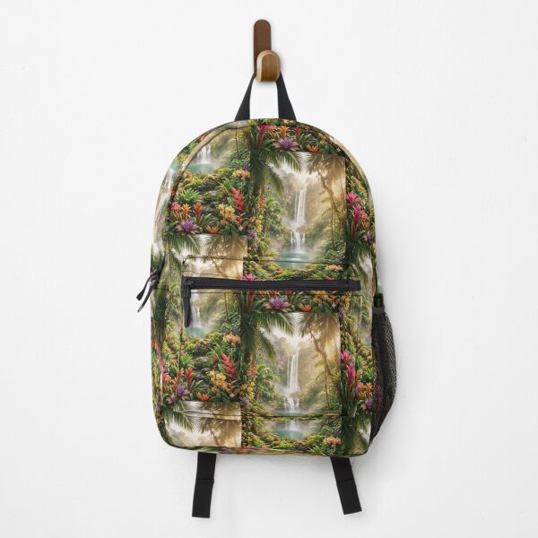Item preview, Lush Tropical Waterfall Paradise designed and sold by Thoughtful Prints.