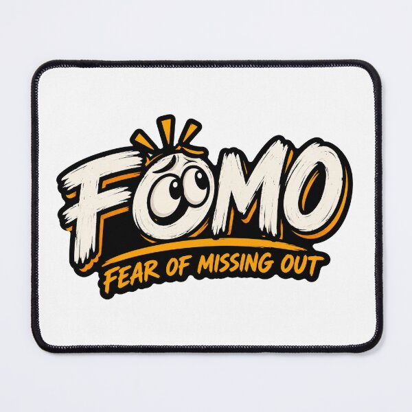 Item preview, FOMO – Fear of Missing Out | Bold Streetwear Graphic designed and sold by SailWolf--.