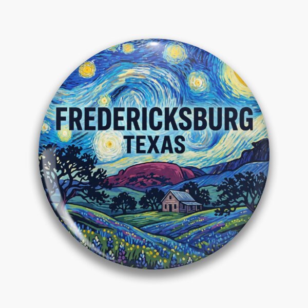 Item preview, Fredericksburg Texas: Starry Night Landscape designed and sold by CircinusStore.