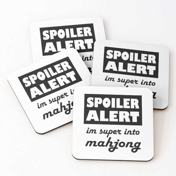 Item preview, Alerta de spoiler: Me encanta el mahjong. designed and sold by NinniSilver.