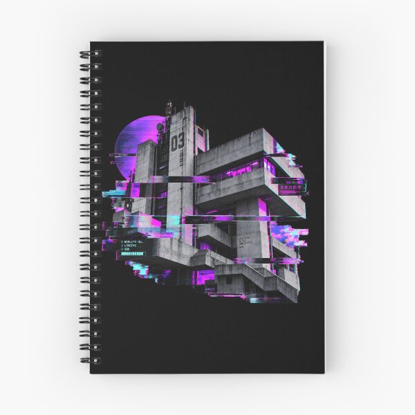 Item preview, Cyberpunk Culture Brutalist Architecture - Glitchcore T-Shirt Art designed and sold by Elżbieta  Kaps.