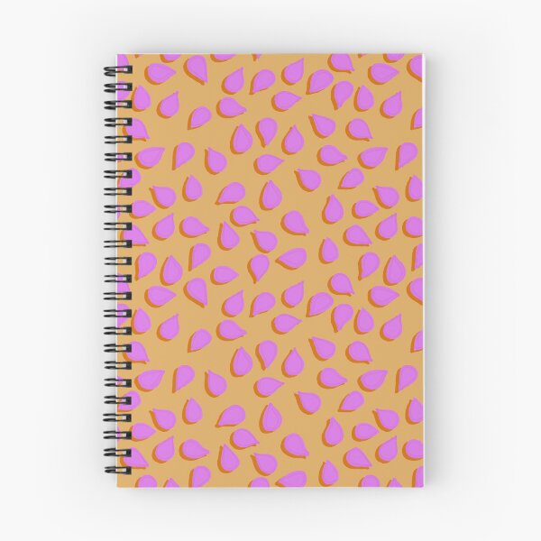 Item preview, Pepitas! Pink Pumpkin Seeds on Yellow  designed and sold by MayCartPrintArt.
