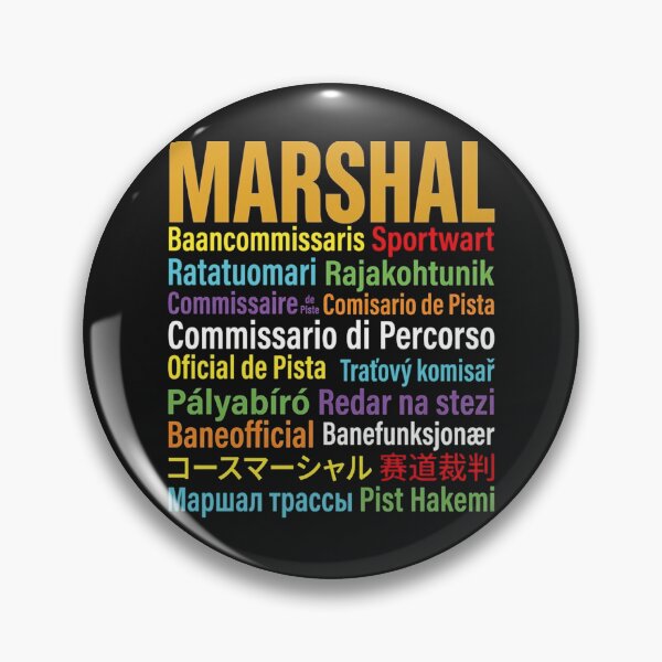 Item preview, of Motorsport Track Marshal Word Art Typographic Design designed and sold by AgdBol.