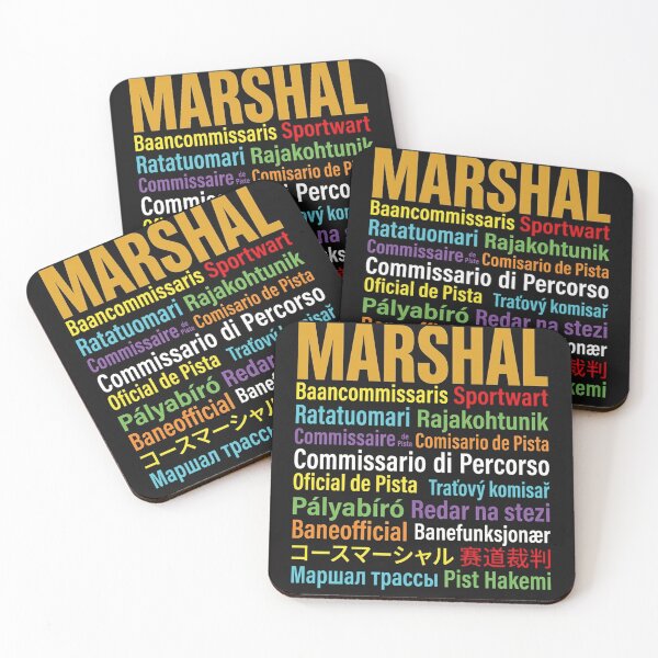 Item preview,  of Motorsport Track Marshal Word Art Typographic Design designed and sold by AgdBol.