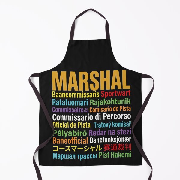 Item preview, of Motorsport Track Marshal Word Art Typographic Design designed and sold by AgdBol.