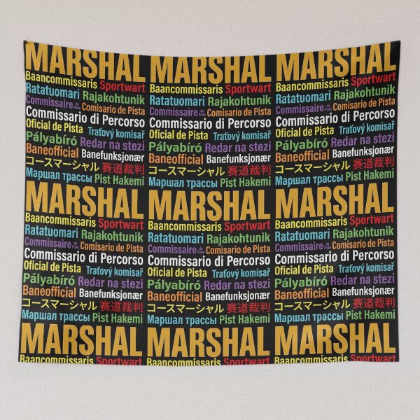 Item preview,  of Motorsport Track Marshal Word Art Typographic Design designed and sold by AgdBol.